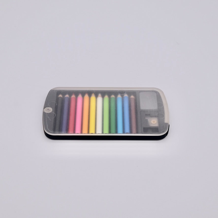 Clear Mini Staff Color Pencils (Set of 12)