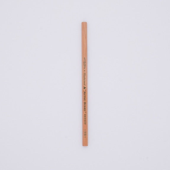 Wooden ruler on a white background