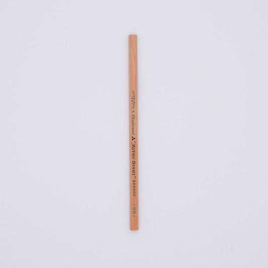 Wooden ruler on a white background