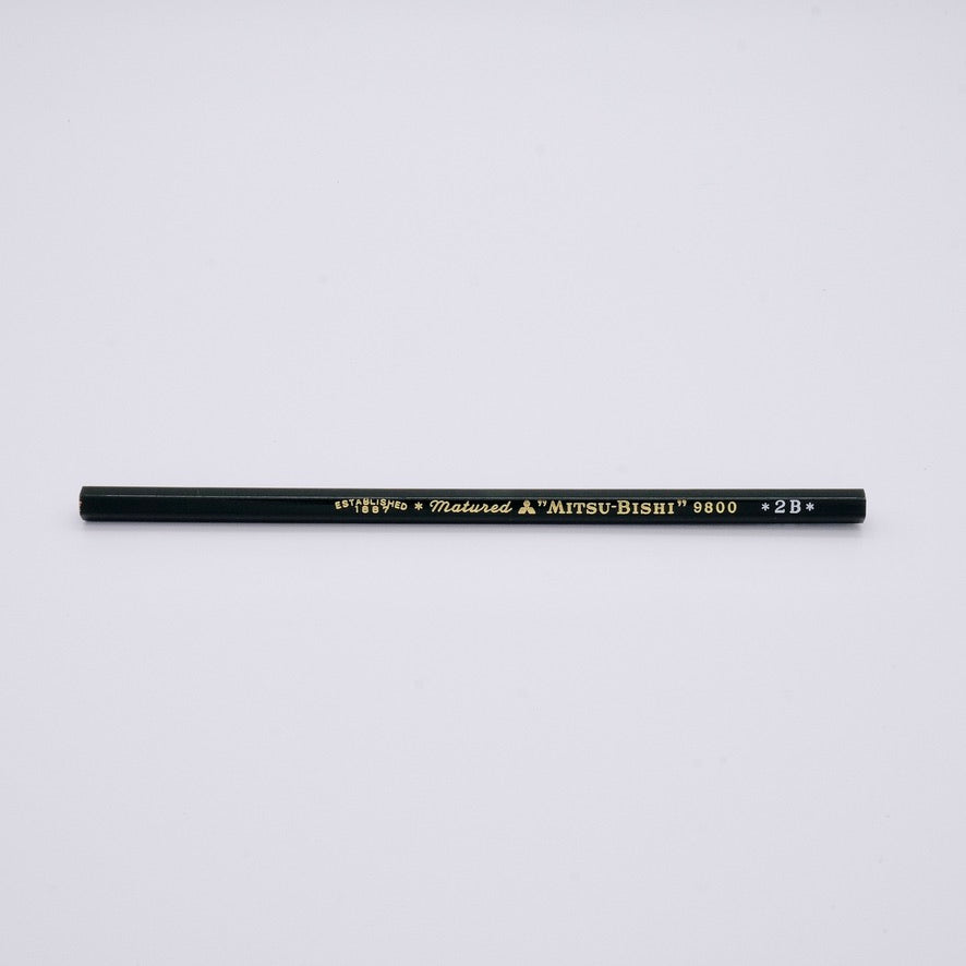 pencil with visible branding on a white background