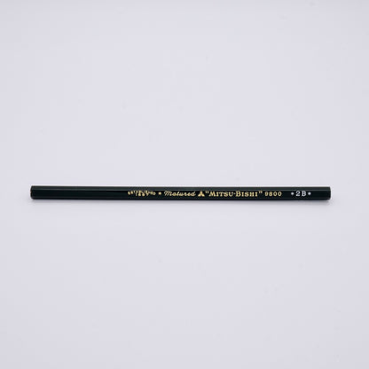 pencil with visible branding on a white background