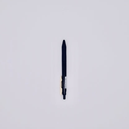 dark navy blue pen on white background